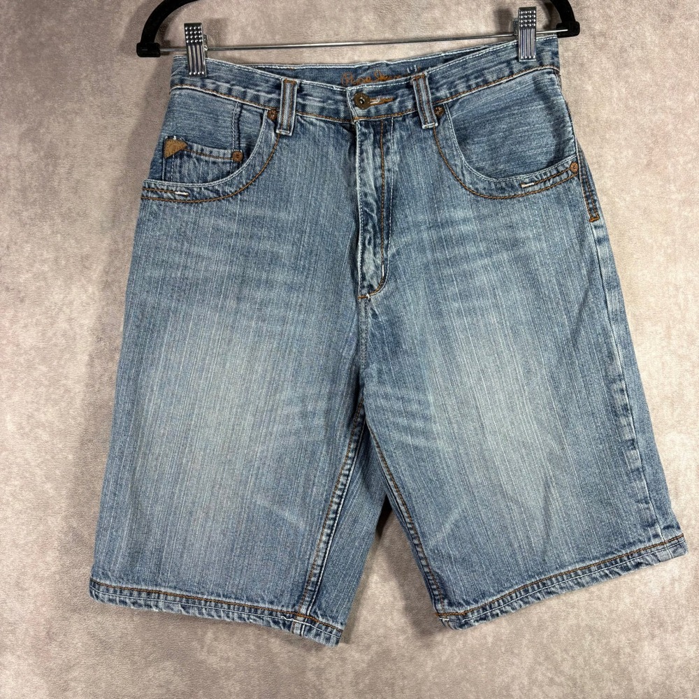Vintage Pepe Jeans Denim Shorts Jorts Boys Size 18 Skater Baggy Retro y2k School